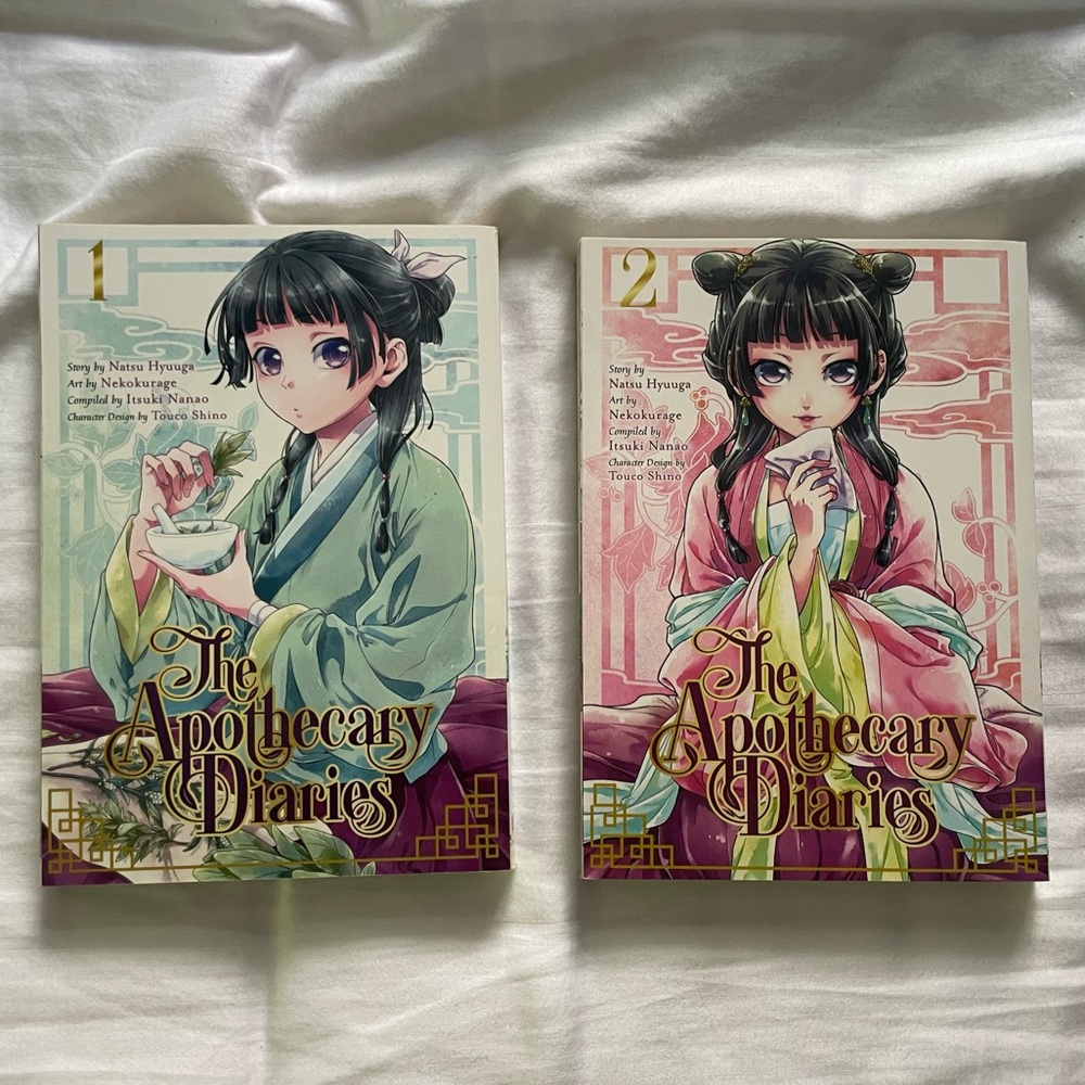 The Apothecary Diaries volumes 1 and 2